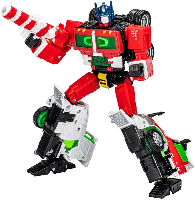  Holiday Optimus Prime 7-Inch Scale | Transformers Generations