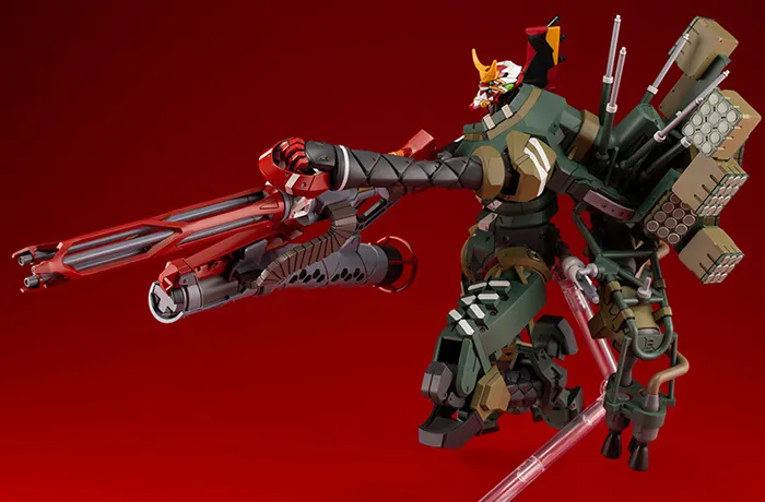 Production Model-New 02a (JA-02 Body Assembly Cannibalized) 1/400 Scale Model Kit| Rebuild Of Evangelion | Kotobukiya