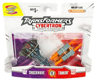 Shockwave vs Tankor Mini-con | Transformers Cybertron