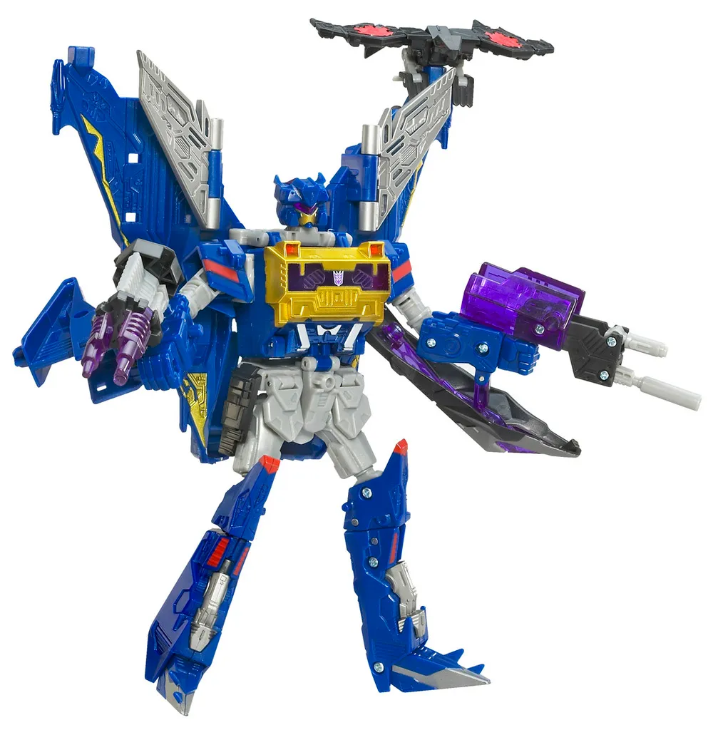 Soundwave and Laserbeak Voyager Class | Transformers Cybertron