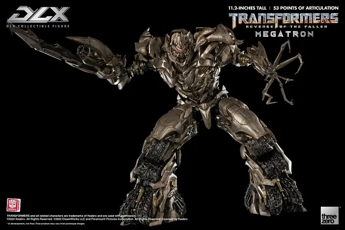 Megatron DLX Scale Collectible Figure |  Transformers: Revenge Of The Fallen | threezero