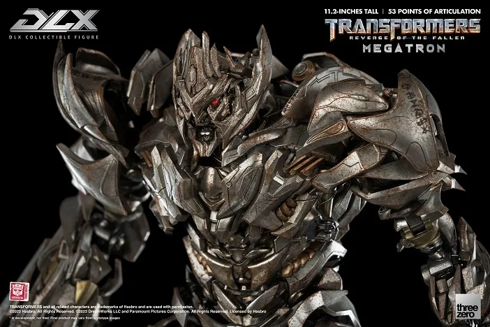 Megatron DLX Scale Collectible Figure |  Transformers: Revenge Of The Fallen | threezero