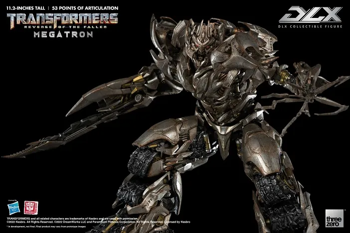 Megatron DLX Scale Collectible Figure |  Transformers: Revenge Of The Fallen | threezero