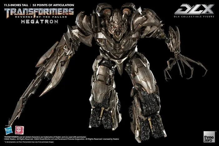 Megatron DLX Scale Collectible Figure |  Transformers: Revenge Of The Fallen | threezero