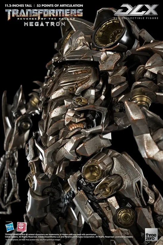 Megatron DLX Scale Collectible Figure |  Transformers: Revenge Of The Fallen | threezero