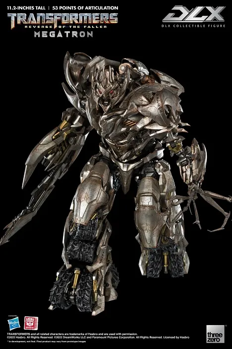 Megatron DLX Scale Collectible Figure |  Transformers: Revenge Of The Fallen | threezero
