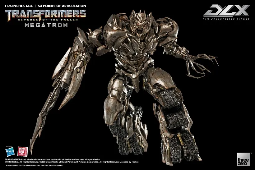 Megatron DLX Scale Collectible Figure |  Transformers: Revenge Of The Fallen | threezero