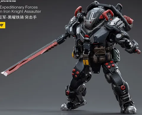 Obsidian Iron Knight Assaulter 1/18 Scale | Joy Toy Battle for the Stars Sorrow Expeditionary Forces