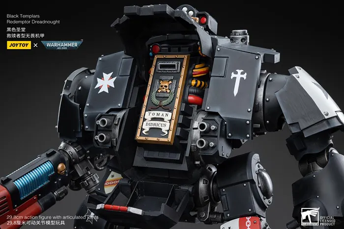 Black Templars Redemptor Dreadnought 1/18 Scale | Warhammer 40K | Joy Toy 