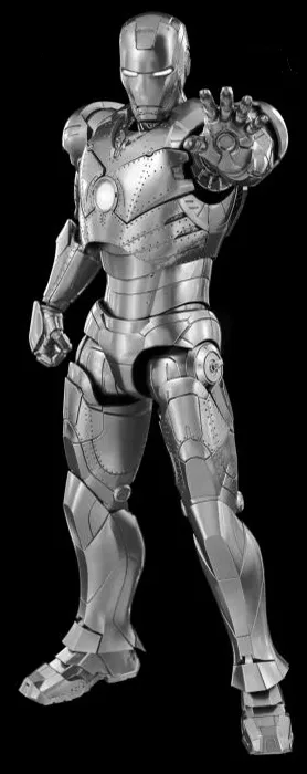 Iron Man Mark 2 DLX Collectible Figure | Threezero Avengers: Infinity Saga DLX