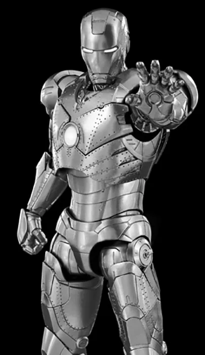 Iron Man Mark 2 DLX Collectible Figure | Threezero Avengers: Infinity Saga DLX