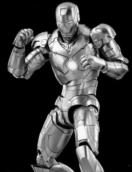 Iron Man Mark 2 DLX Collectible Figure | Threezero Avengers: Infinity Saga DLX