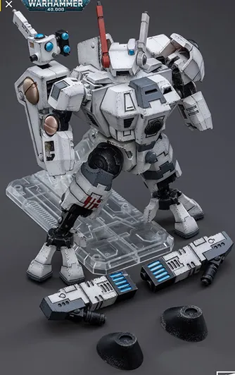 T'au Empire XV8 Crisis Battlesuit Shas'ui K'yen 1/18 Scale | Warhammer 40K | Joy Toy 