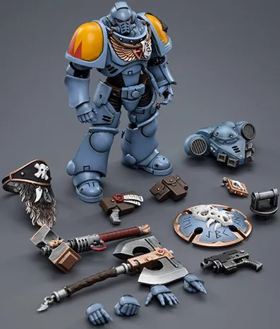 Space Wolves Claw Pack Sigyrr Stoneshield 1/18 Scale | Warhammer 40K | Joy Toy