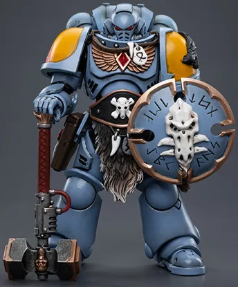 Space Wolves Claw Pack Sigyrr Stoneshield 1/18 Scale | Warhammer 40K | Joy Toy