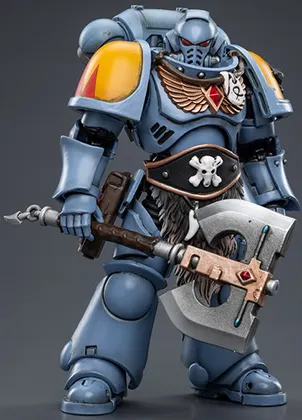 Space Wolves Claw Pack Sigyrr Stoneshield 1/18 Scale | Warhammer 40K | Joy Toy