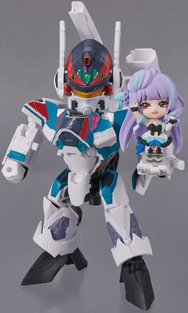 VF-31S Siegfried Arad Molders Use Version and Mikumo Guynember Set Tiny Session | Macross Delta | Bandai Spirits