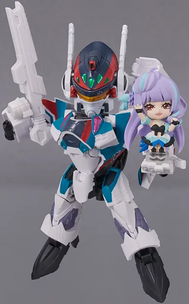 VF-31S Siegfried Arad Molders Use Version and Mikumo Guynember Set Tiny Session | Macross Delta | Bandai Spirits