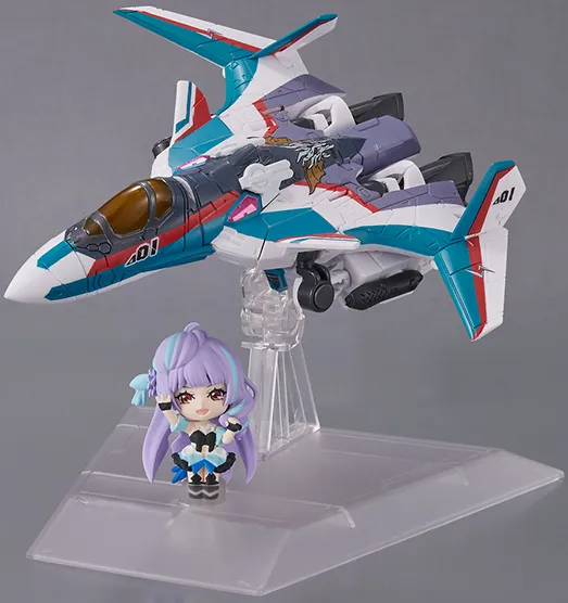VF-31S Siegfried Arad Molders Use Version and Mikumo Guynember Set Tiny Session | Macross Delta | Bandai Spirits