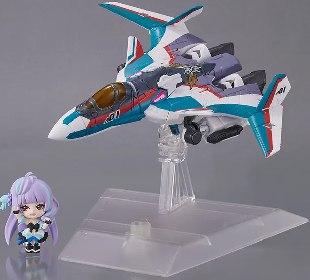 VF-31S Siegfried Arad Molders Use Version and Mikumo Guynember Set Tiny Session | Macross Delta | Bandai Spirits