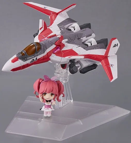 VF-31C Siegfried Mirage Farina Jenius Use Version and Makina Nakajima Set Tiny Session | Macross Delta | Bandai Spirits