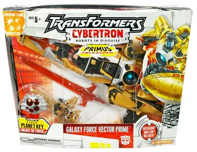 Galaxy Force Vector Prime with Safeguard Voyager Class | Transformers Cybertron