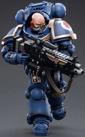 Ultramarines Heavy Intercessor Sergeant Aetus Gardane 1/18 Scale | Warhammer 40K | Joy Toy