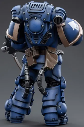 Ultramarines Heavy Intercessor Sergeant Aetus Gardane 1/18 Scale | Warhammer 40K | Joy Toy