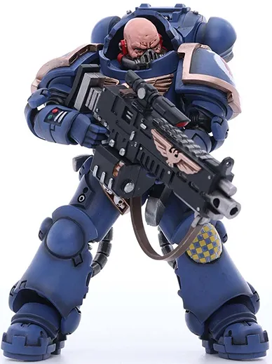 Ultramarines Heavy Intercessor Sergeant Aetus Gardane 1/18 Scale | Warhammer 40K | Joy Toy