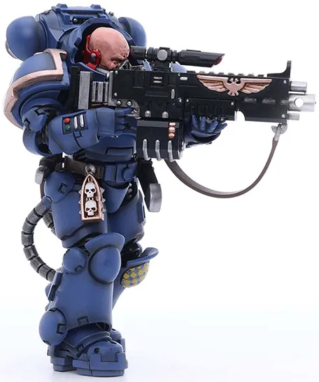 Ultramarines Heavy Intercessor Sergeant Aetus Gardane 1/18 Scale | Warhammer 40K | Joy Toy
