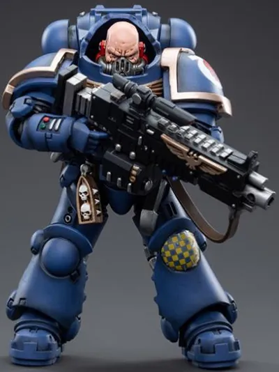 Ultramarines Heavy Intercessor Sergeant Aetus Gardane 1/18 Scale | Warhammer 40K | Joy Toy