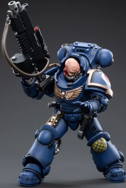 Ultramarines Heavy Intercessor Sergeant Aetus Gardane 1/18 Scale | Warhammer 40K | Joy Toy