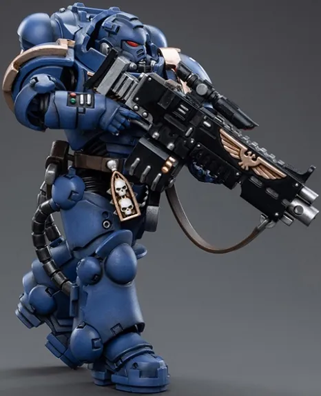 Ultramarines Heavy Intercessor Helvin Gure 1/18 Scale | Warhammer 40K | Joy Toy