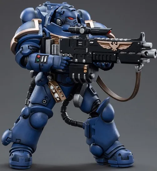 Ultramarines Heavy Intercessor Helvin Gure 1/18 Scale | Warhammer 40K | Joy Toy