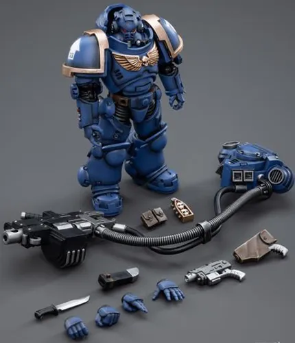 Ultramarines Heavy Intercessor Nikos Phaetz 1/18 Scale | Warhammer 40K | Joy Toy