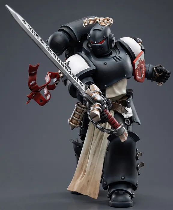 Black Templars The Emperor's Champion Rolantus 1/18 Scale | Warhammer 40K | Joy Toy 