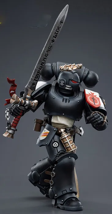 Black Templars The Emperor's Champion Rolantus 1/18 Scale | Warhammer 40K | Joy Toy 