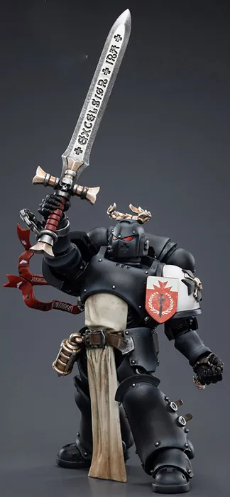 Black Templars The Emperor's Champion Rolantus 1/18 Scale | Warhammer 40K | Joy Toy 