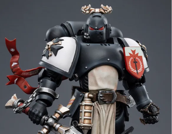 Black Templars The Emperor's Champion Rolantus 1/18 Scale | Warhammer 40K | Joy Toy 