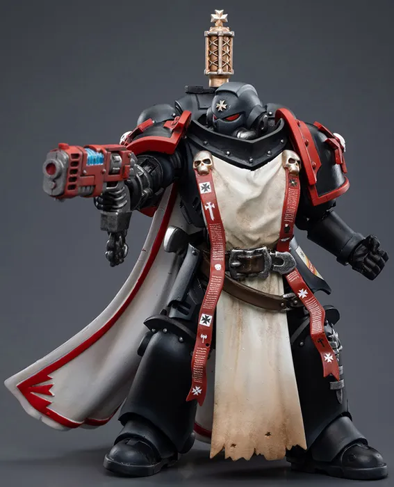 Black Templars Primaris Sword Brethren Eberwulf 1/18 Scale | Warhammer 40K | Joy Toy 
