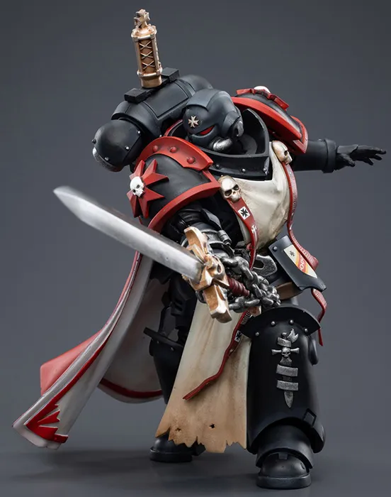 Black Templars Primaris Sword Brethren Eberwulf 1/18 Scale | Warhammer 40K | Joy Toy 