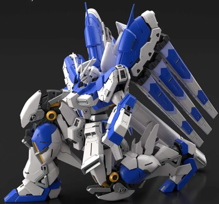 RX-93-v2 Hi-v Gundam Real Grade 1/144 Scale Model Kit | Mobile Suit Gundam | Bandai Tamashii Nations 