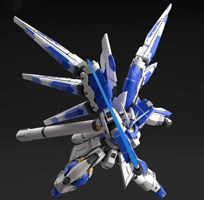 RX-93-v2 Hi-v Gundam Real Grade 1/144 Scale Model Kit | Mobile Suit Gundam | Bandai Tamashii Nations 