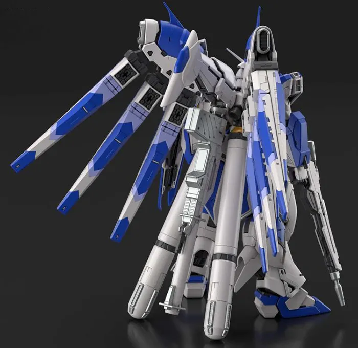 RX-93-v2 Hi-v Gundam Real Grade 1/144 Scale Model Kit | Mobile Suit Gundam | Bandai Tamashii Nations 