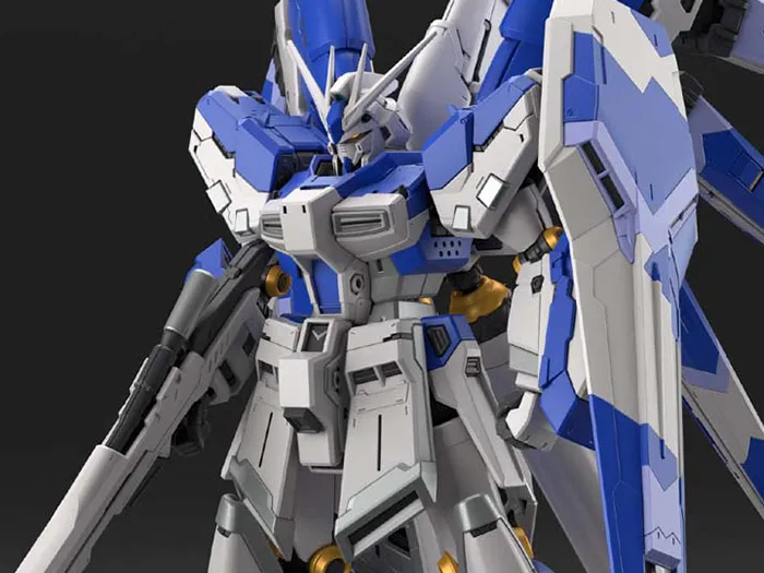 RX-93-v2 Hi-v Gundam Real Grade 1/144 Scale Model Kit | Mobile Suit Gundam | Bandai Tamashii Nations 