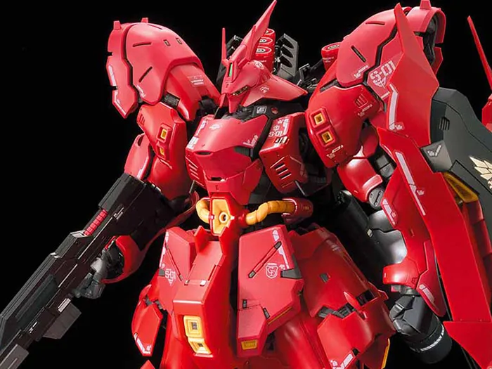 29 MSN-04 Sazabi Gundam Real Grade 1/144 Scale Model Kit | Mobile Suit Gundam: Char's Counterattack | Bandai Spirits