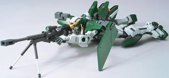 GN-002 Gundam Dynames Master Grade 1/100 Scale | Mobile Suit Gundam 00 | Bandai Spirits