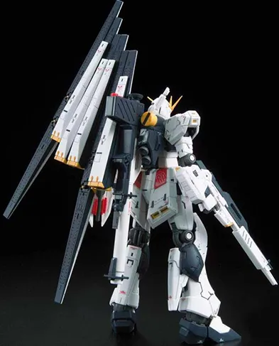 Nu Gundam 1/144 Scale Real Grade Model Kit | Mobile Suit Gundam: Char's Counterattack | Bandai Spirits