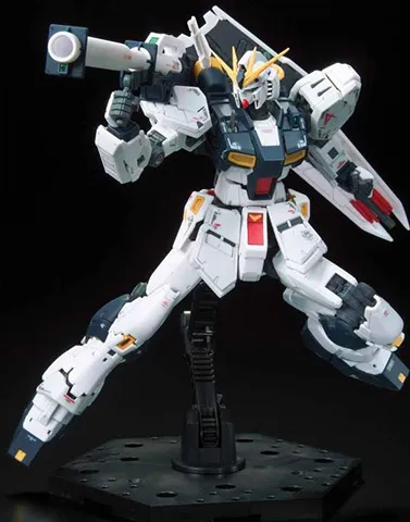 Nu Gundam 1/144 Scale Real Grade Model Kit | Mobile Suit Gundam: Char's Counterattack | Bandai Spirits