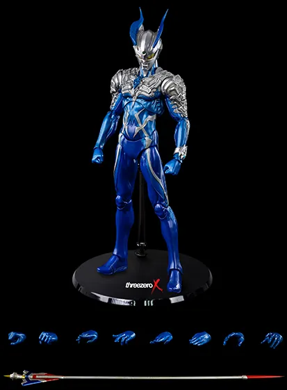 Ultraman Zero Luna Miracle ThreezeroX Collectible Figure | Ultraman Ultraman Zero: The Chronicle | threezero